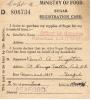 Sugar registration card