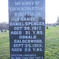 Reid Brothers Memorial, Middle Musquodoboit Methodist Cemetery, Nova Scotia.