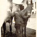 Whitley Camp
Surrey, England
William Calder with
King &amp; Jenny
August, 1916
Front