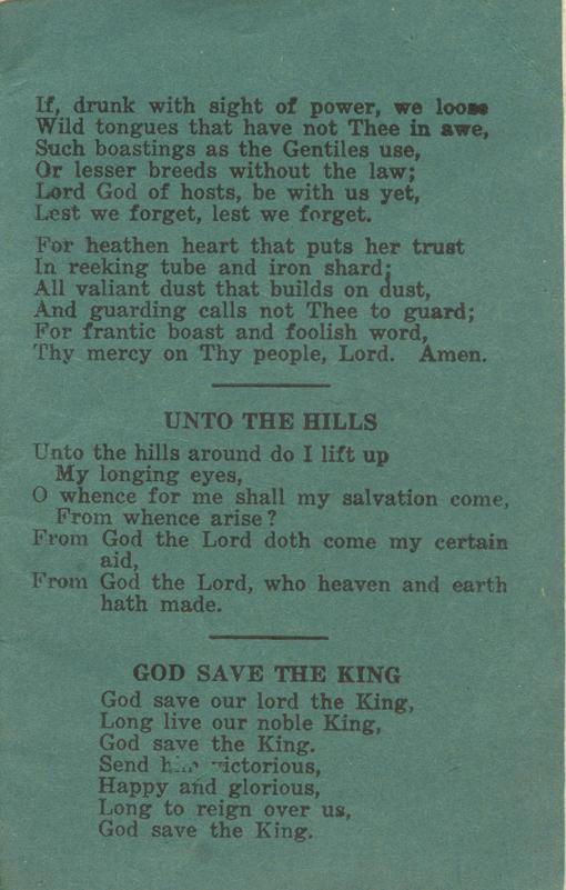 Winnipeg Rifles Songbook, nd, page 35