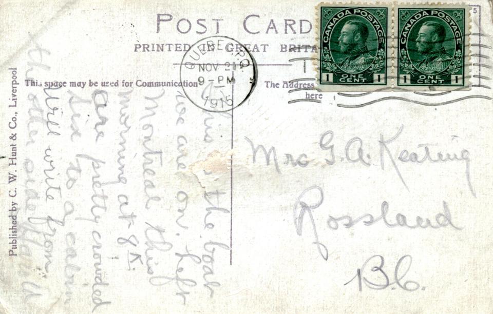 November 21, 1915, back