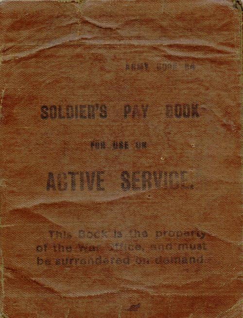 Active Service Paybook - Cover