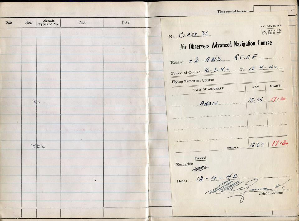 Thomas Scandiffio, Gunner Logbook, p.15