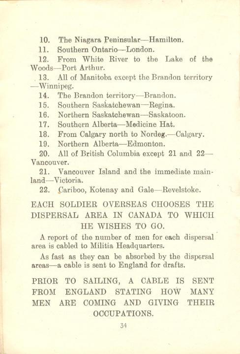 Returned Soldiers' Handbook 1
Page 34