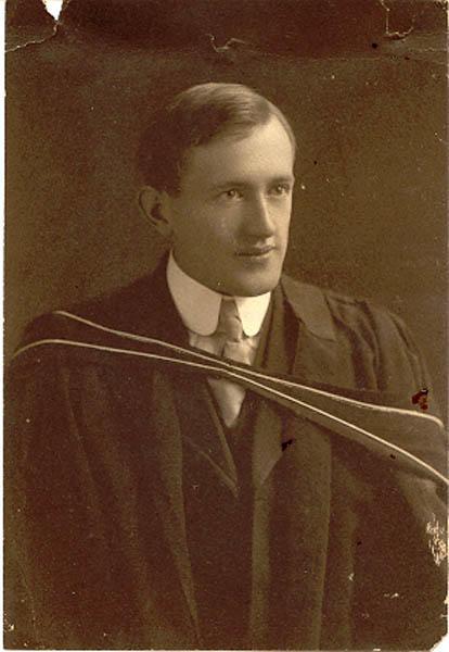 Wilbert Gilroy - Graduation photo